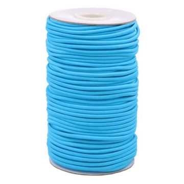 Koord elastiek 3mm -298 - Aqua