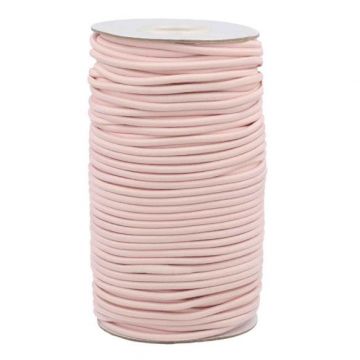 Koord elastiek 3mm -748- Oud Roze