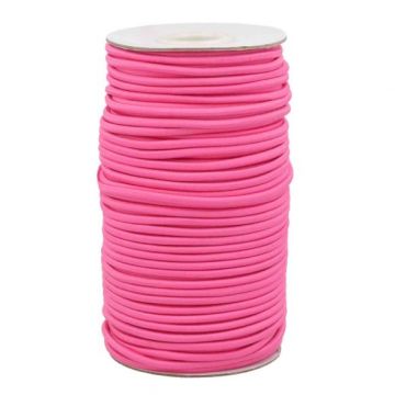 Koord elastiek 3mm -795 - Fel Roze