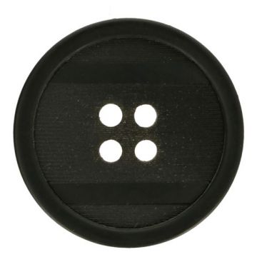 Knoop - Mantel Black Lines - 27.5mm