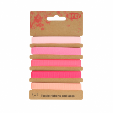 Opry Gekleurd Lint 10mm-Pink