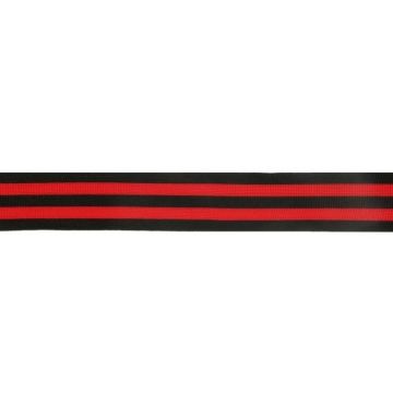 Flexibel Band - Zwart/Rood 35 mm