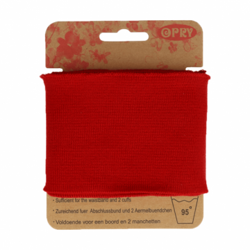 Manchetten Band - Rood