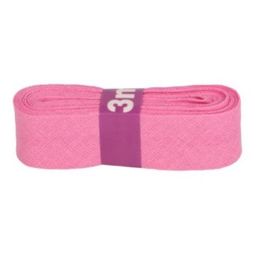 Oaki Doki Katoen Biaisband 3m Fuchsia