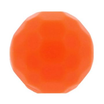 Opry Siliconen Kraal Diamant 16mm - Oranje
