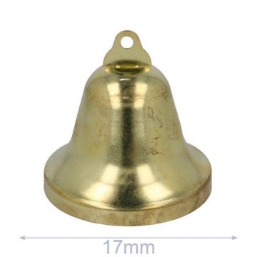 Klokken 17mm - Gold