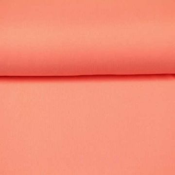 Summer Rib Jersey - Bright Salmon