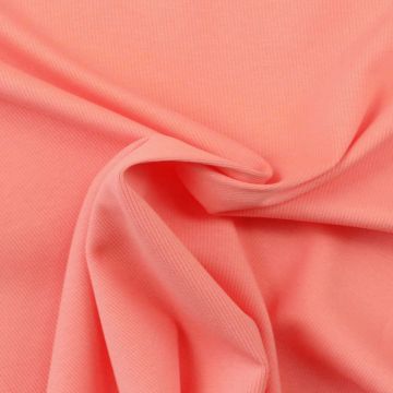 Summer Rib Jersey - Bright Salmon