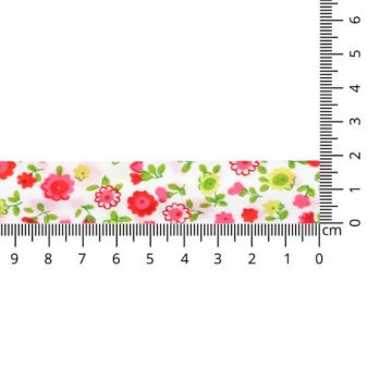 Biaisband - Bloem 18mm -005
