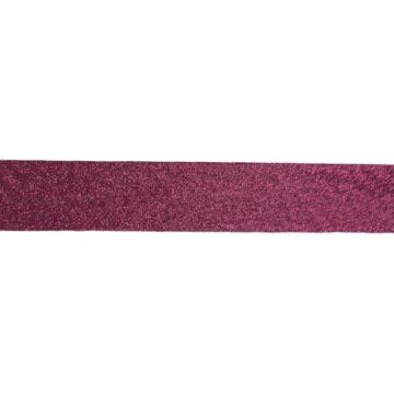Biaisband Lamé - Fuchsia