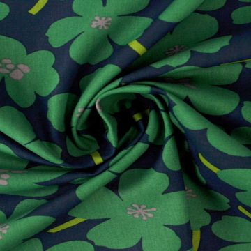 Katoen - The Power of the Green Flower on Navy