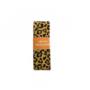 Oaki Doki Biaisband Summer Collection - Leopard Ocher Yellow - 2m 