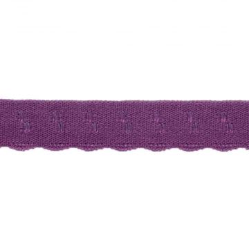 Lingerie Elastisch Vouwkant - Eggplant