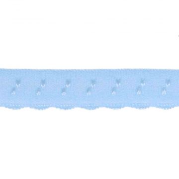 Lingerie Elastisch Vouwkant - Light Blue