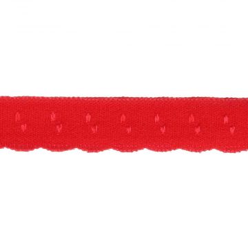 Lingerie Elastisch Vouwkant - Red