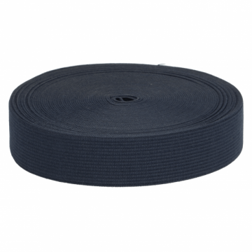 Elastiek Navy Blauw - 25mm