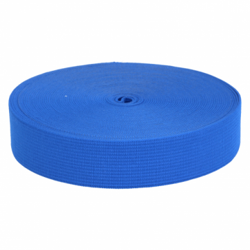 Elastiek Kobalt Blauw - 25mm