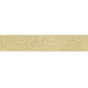 Kuny Sparkle Satijnlint 25mm - Frosty Gold