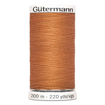 Gütermann 200 meter naaigaren - zacht roest