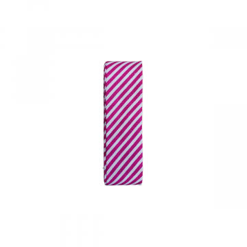 Biaisband - 2m - Strepen - Fuchsia