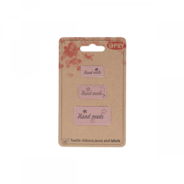 Opry Skai Labels - Handmade - Old Pink