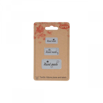 Opry Skai Labels - Handmade - Light Grey