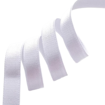BH Elastiek 12mm -  Wit