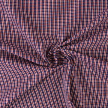 Blouse stof - red/navy/white