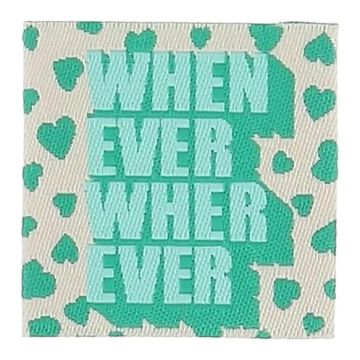 Bohin Label - When Ever Wher Ever