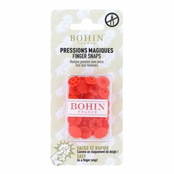 Bohin - Magische drukknopen 13mm - Orange