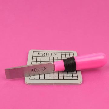 Bohin Knoopsgatopener 13mm - Roze