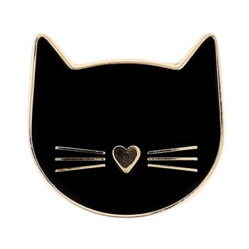 Bohin - Naaldenmagneet - Kat - Zwart