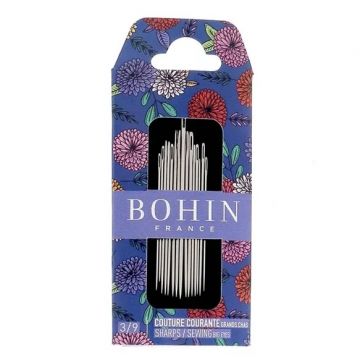 Bohin Naainaalden Sharp 3/9 - Blue Flowers