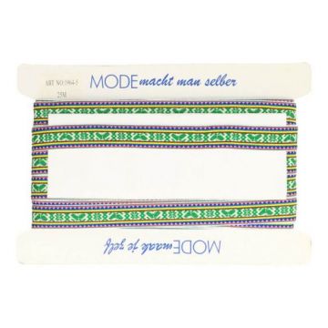 Band Boho Green/Blue - 22mm