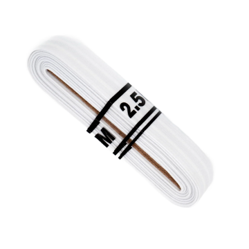 Bosje Taille Elastiek 20mm - Wit - 2.5 meter