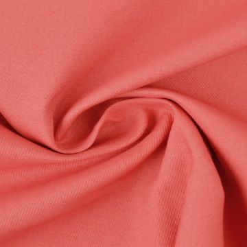 Keperkatoen Stretch- Vintage Koraal Roze - 37