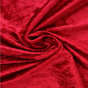 Velours De Panne - Red - 01 