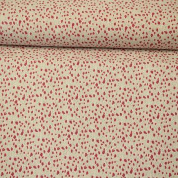 Soft Cotton - Winter Flower Art Beige/pink