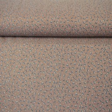 Soft Cotton - Paisley Universe Taupe