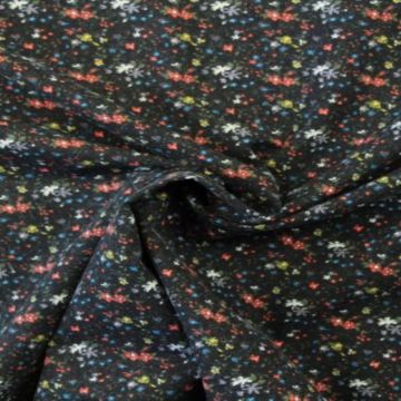 Soft Cotton -  Flowers in the Attic Black