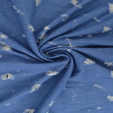 Jeans - Worn Out - Light Blue