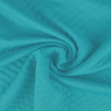 Diamond Jersey - Turquoise Blue