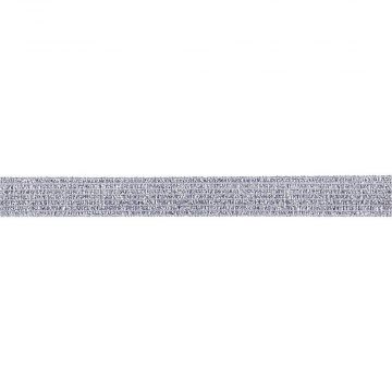 Elastiek Zilver- 20mm