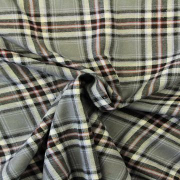 Flanel - Ruiten Grey/Black/Lavender