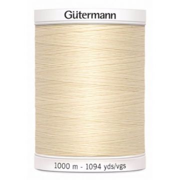 Gütermann Allesnaaigaren 1000 m - Creme 414