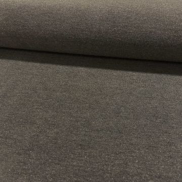 Katoenen Tricot - Mixed Anthracite