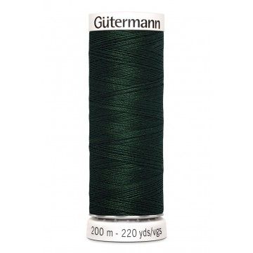 Gütermann 200 meter naaigaren - heel donker groen