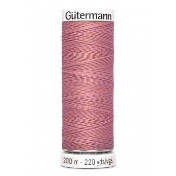 Gütermann 200 meter naaigaren - oud roze