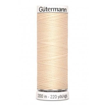 Gütermann 200 meter naaigaren - warm creme