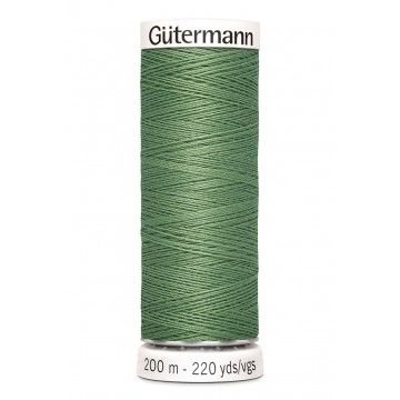 Gütermann 200 meter naaigaren - vintage groen